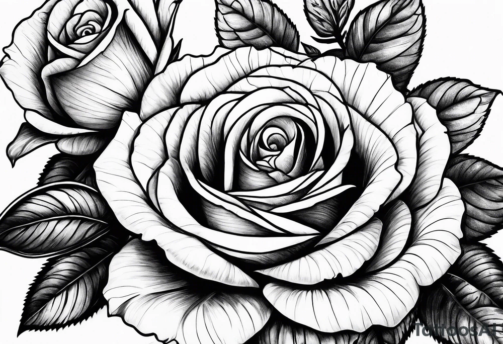 Roses tattoo idea
