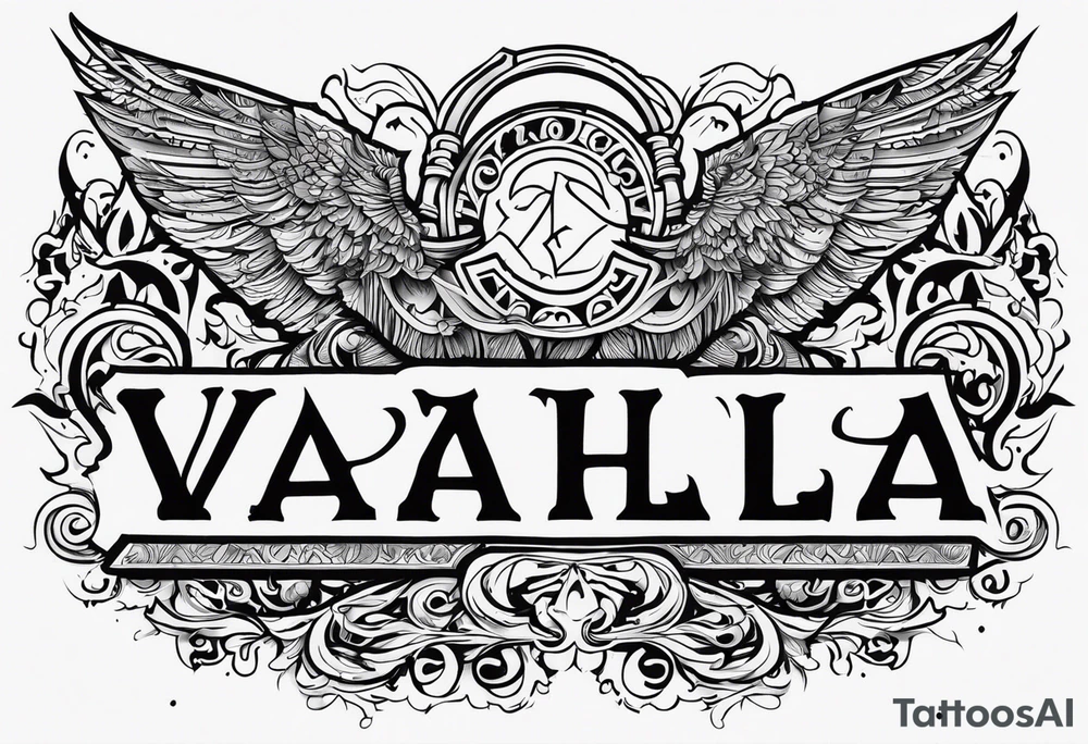 Valhalla tattoo idea