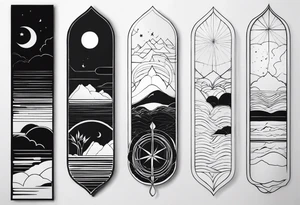 Templanza, tranquilidad y ternura tattoo idea