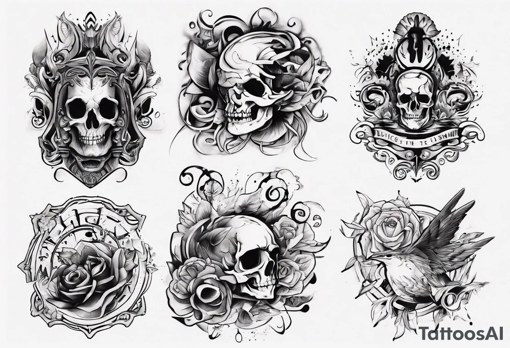 Dilige te ipsum tattoo idea