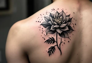 hong kong flower tattoo idea