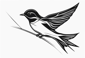 Swallow tattoo idea