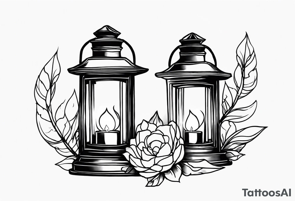 Eerie Lantern tattoo idea