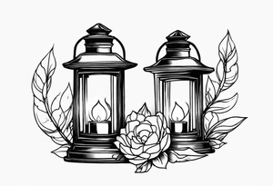 Eerie Lantern tattoo idea