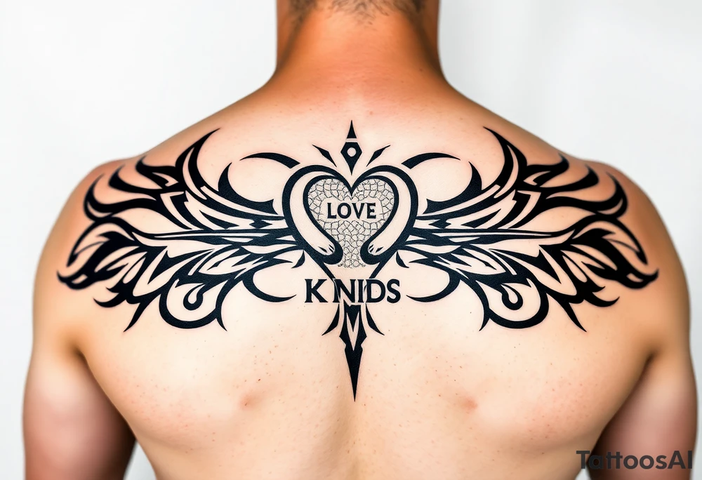 I love for my kids tattoo idea