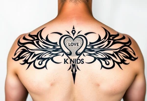 I love for my kids tattoo idea