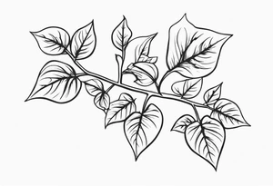 Vine Ivy tattoo idea