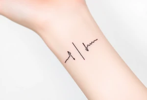 play, pause, stop, and rewind line tattoo tattoo idea