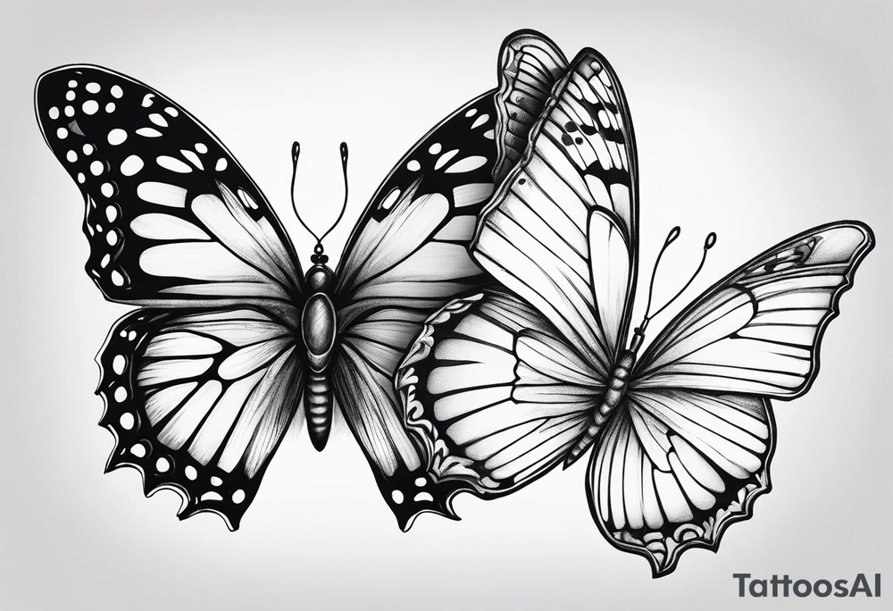 butterfly tattoo idea