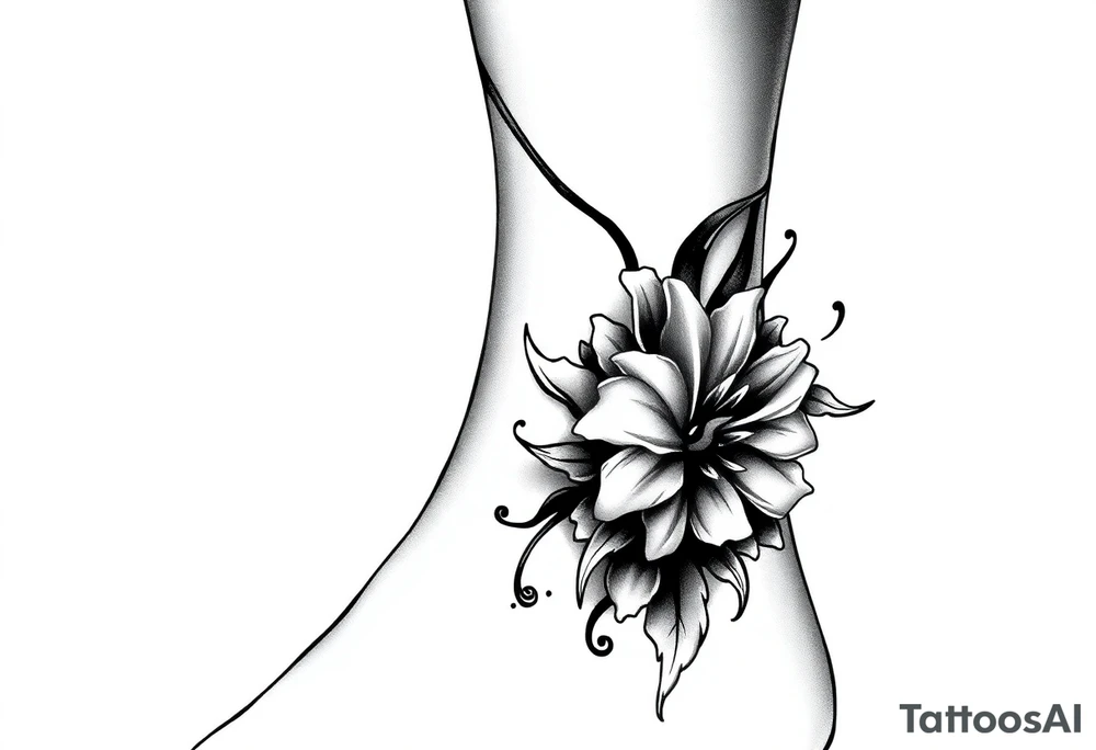 ankle tattoo on the ankle tattoo idea