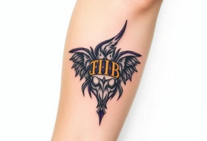 bib 2013 purple and gold tattoo idea