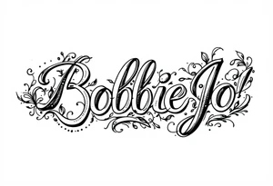 Bobbie Jo tattoo idea