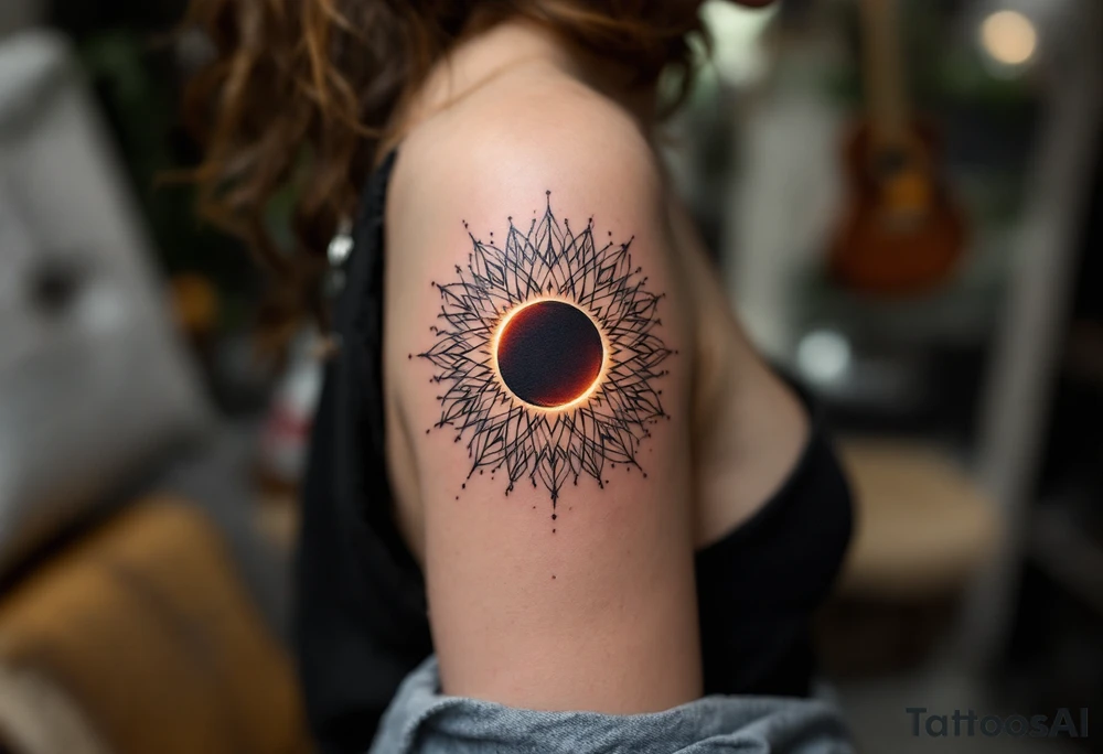 Eclipse tattoo idea