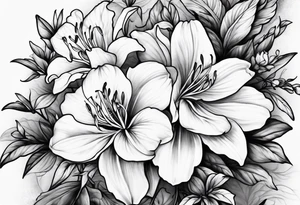 Azaleas tattoo idea