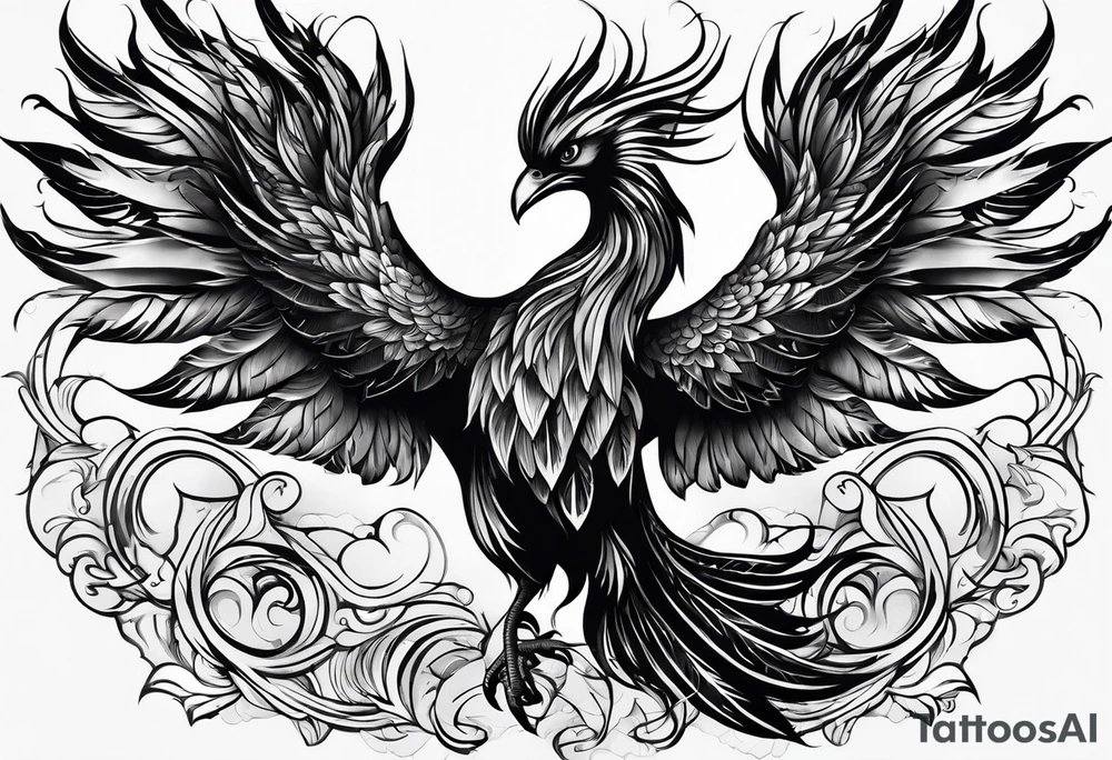 phoenix tattoo idea