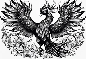 phoenix tattoo idea