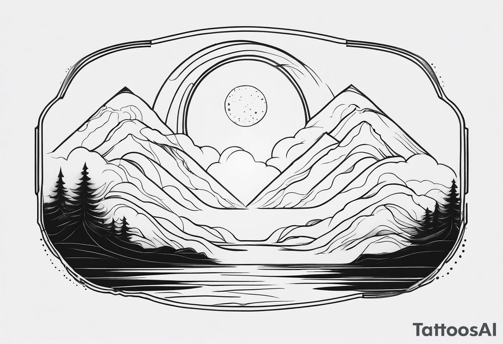 Luminous Layers tattoo idea