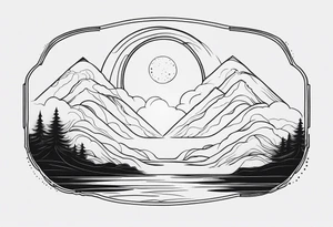 Luminous Layers tattoo idea