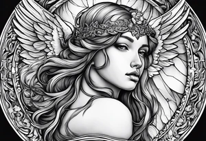 I saw the angel in the marble and carved until I set her free tattoo idea