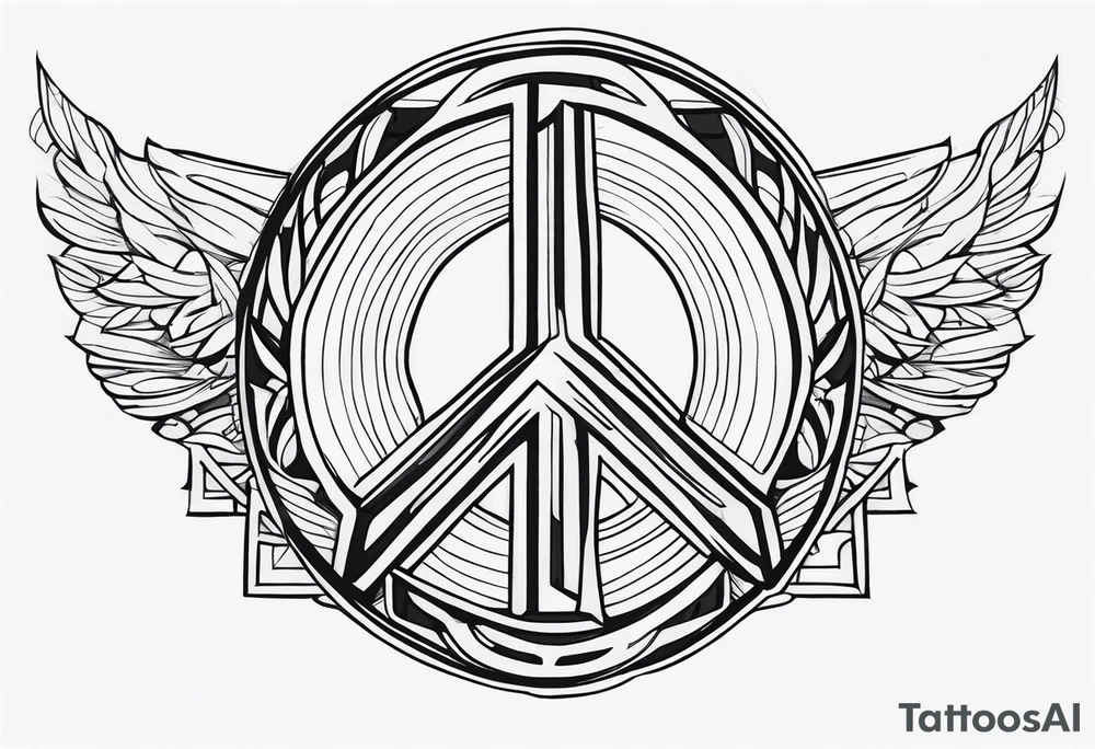 peace maker tattoo idea