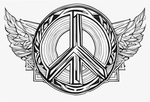 peace maker tattoo idea