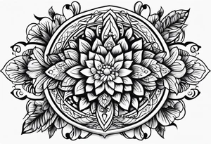 Neo-traditional tattoo idea