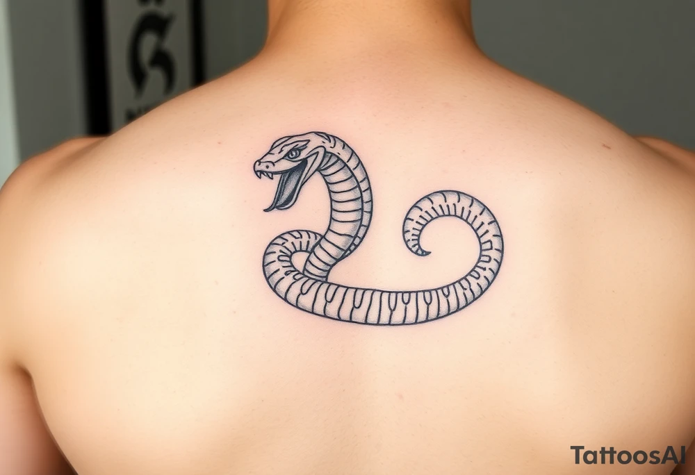 year of the snake tattoo idea