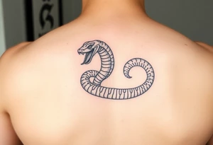 year of the snake tattoo idea