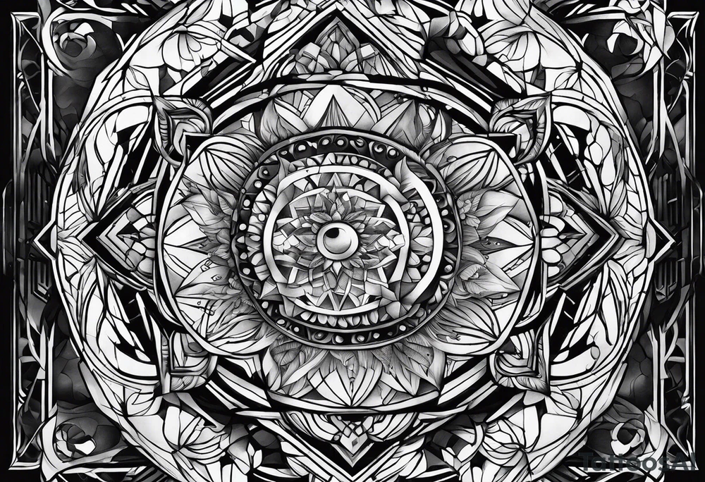 Tesseract tattoo idea