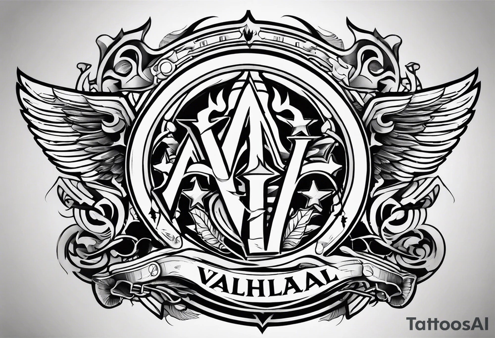 Valhalla military tattoo idea