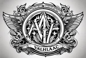 Valhalla military tattoo idea