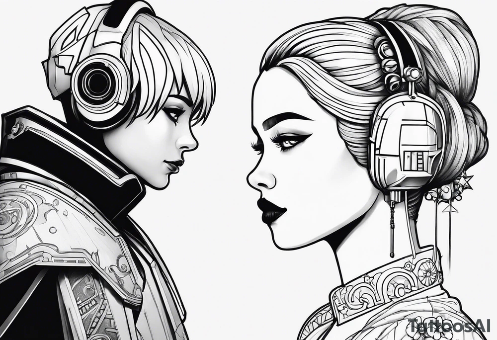 Love, Death & Robots, star wars tattoo idea