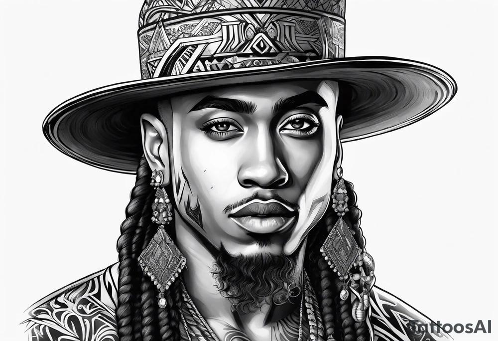 Ozuna with a hat tattoo idea