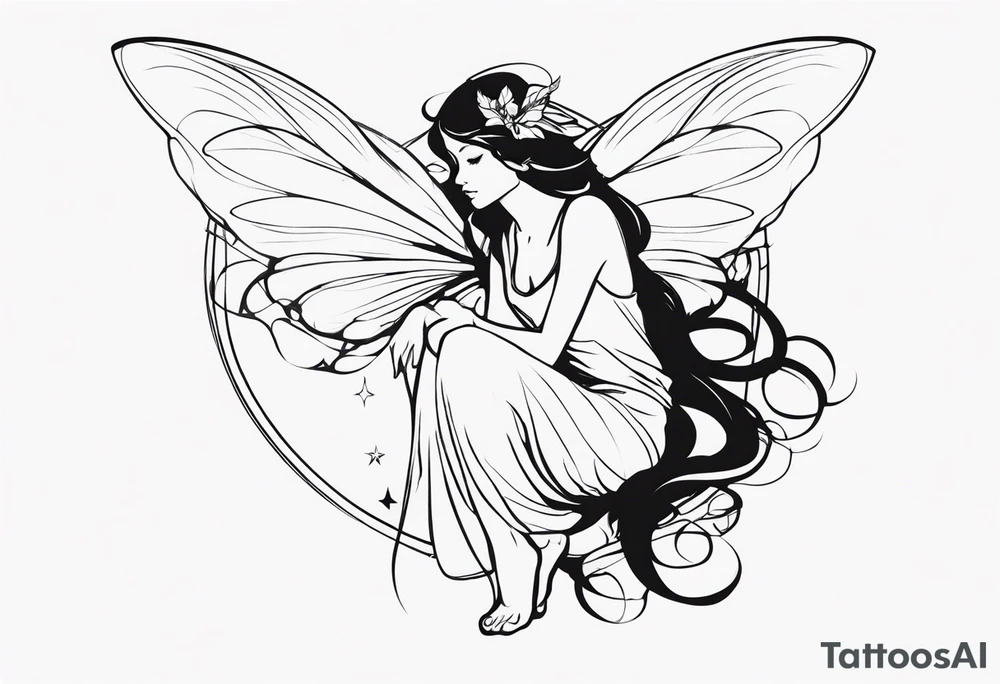 Fairy tattoo idea