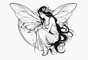 Fairy tattoo idea