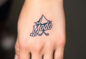 Modo hockey logo tattoo idea