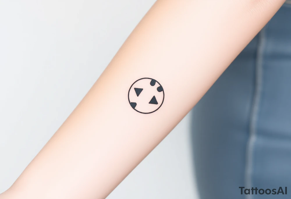 Powerful mental health  symbolism of play, pause, stop rewind tattoo idea
