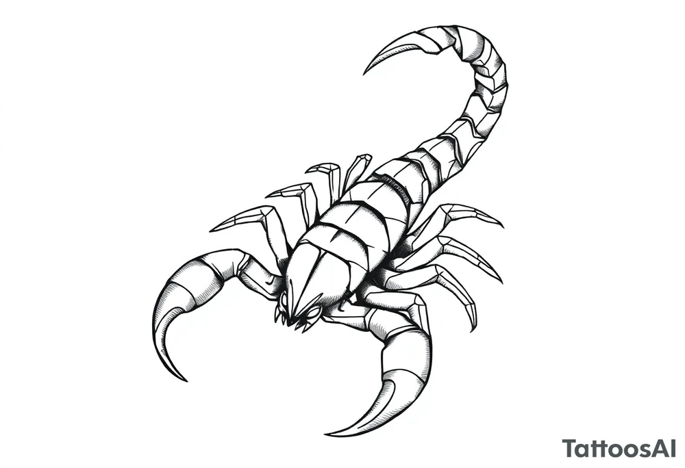 Scorpion tattoo idea