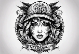 Rage against the dying of the light tattoo idea