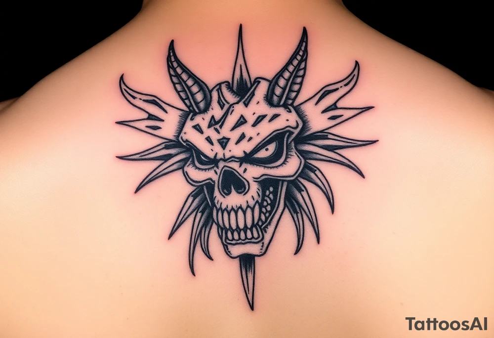 Yum yum bedlam, colorful tattoo desgin tattoo idea