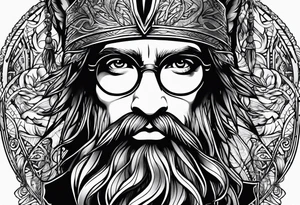 HARRY POTTER tattoo idea
