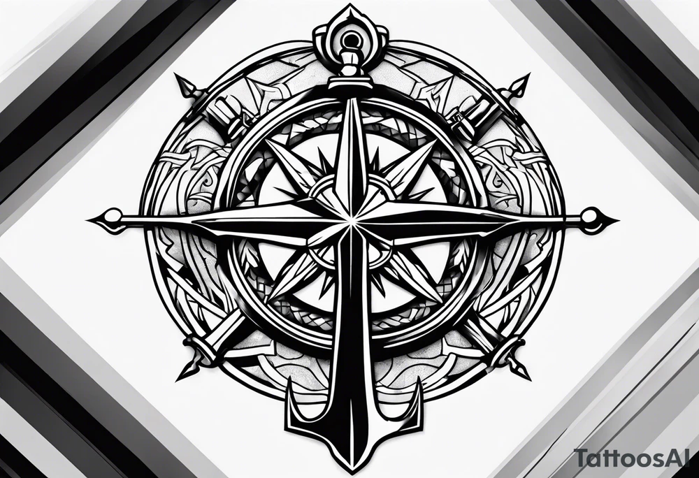 Fire 
Anchor tattoo idea