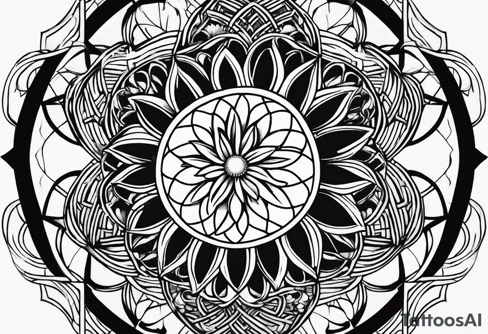 flower of life tattoo idea