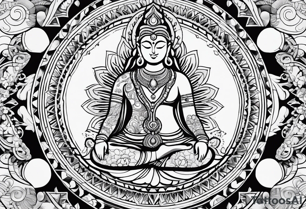 Chakras tattoo idea