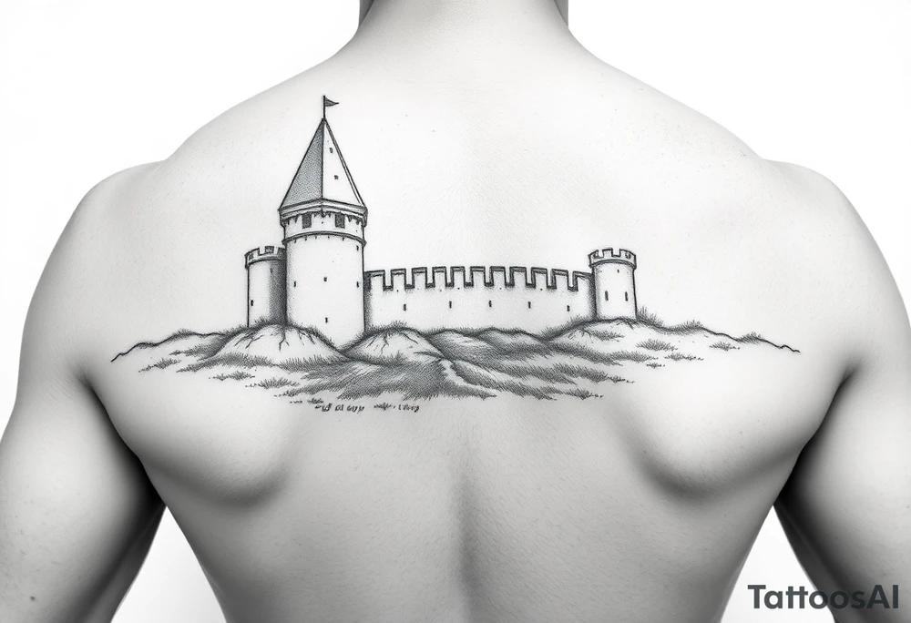 the meadow of the royal fortress. tattoo idea