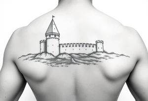 the meadow of the royal fortress. tattoo idea