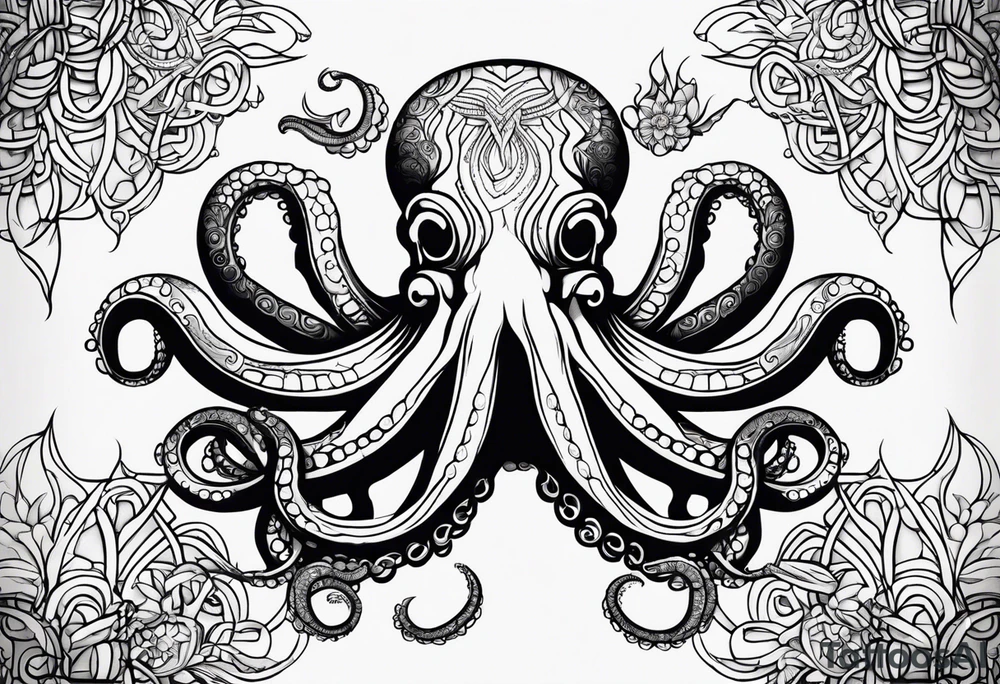 octopus tattoo idea