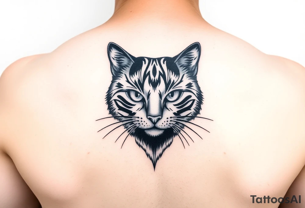 Black Cat tattoo idea