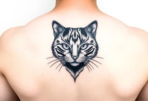 Black Cat tattoo idea