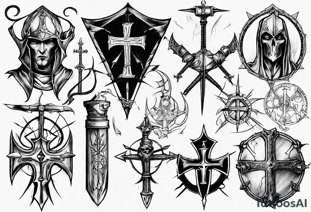 Templar tattoo idea